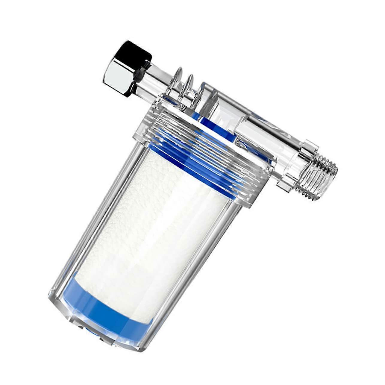 Household Water Filter with Filter Elements Easy Installation Water Purifier for Faucets Softener Compatible with Shower Heads and Washing Machines