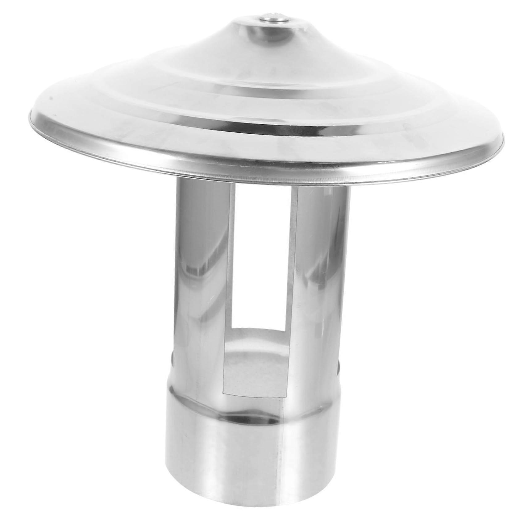 Stainless Steel Chimney Cover Rain Cap for Chimney Weatherproof Smoke Pipe Cover Easy Installation Sturdy Design