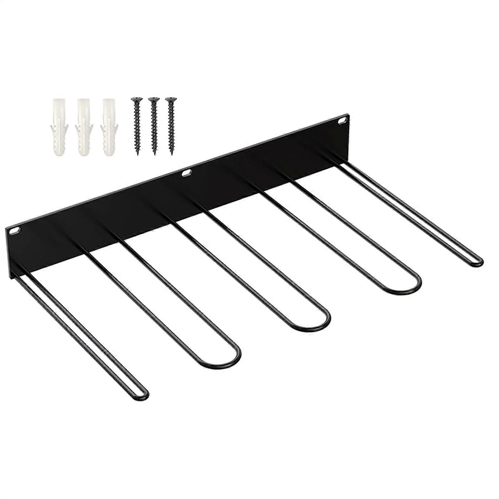 Wall Mounted Boot Organizer for Tall Boots - Metal Boot Stand, Space Saving, Durable Steel Construction
