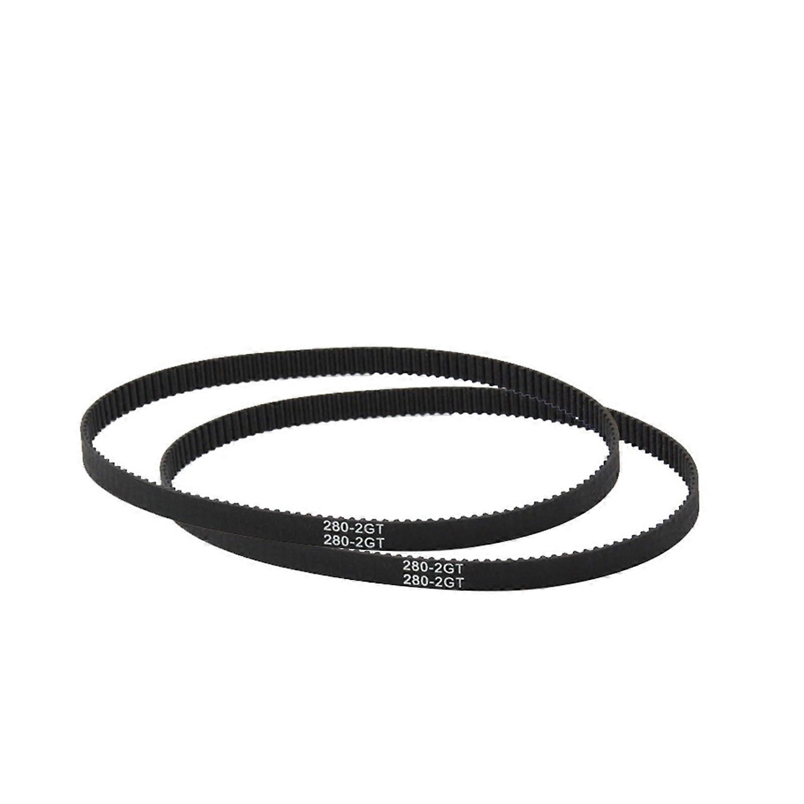 GT2 Timing Belt, 6mm Wide, Closed-Loop Rubber Synchronous Belt, GT2 Profile, 10Pcs Lengths 110-852mm, 3D Printer Part