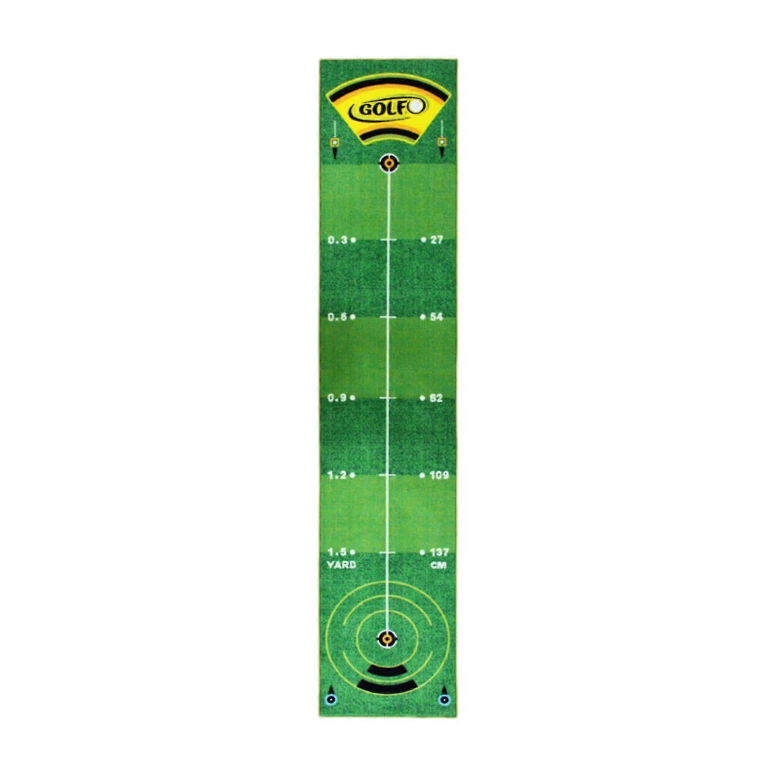 Golf Putting Mat Indoor Outdoor Practice Training Mat For Office And Backyard Style A