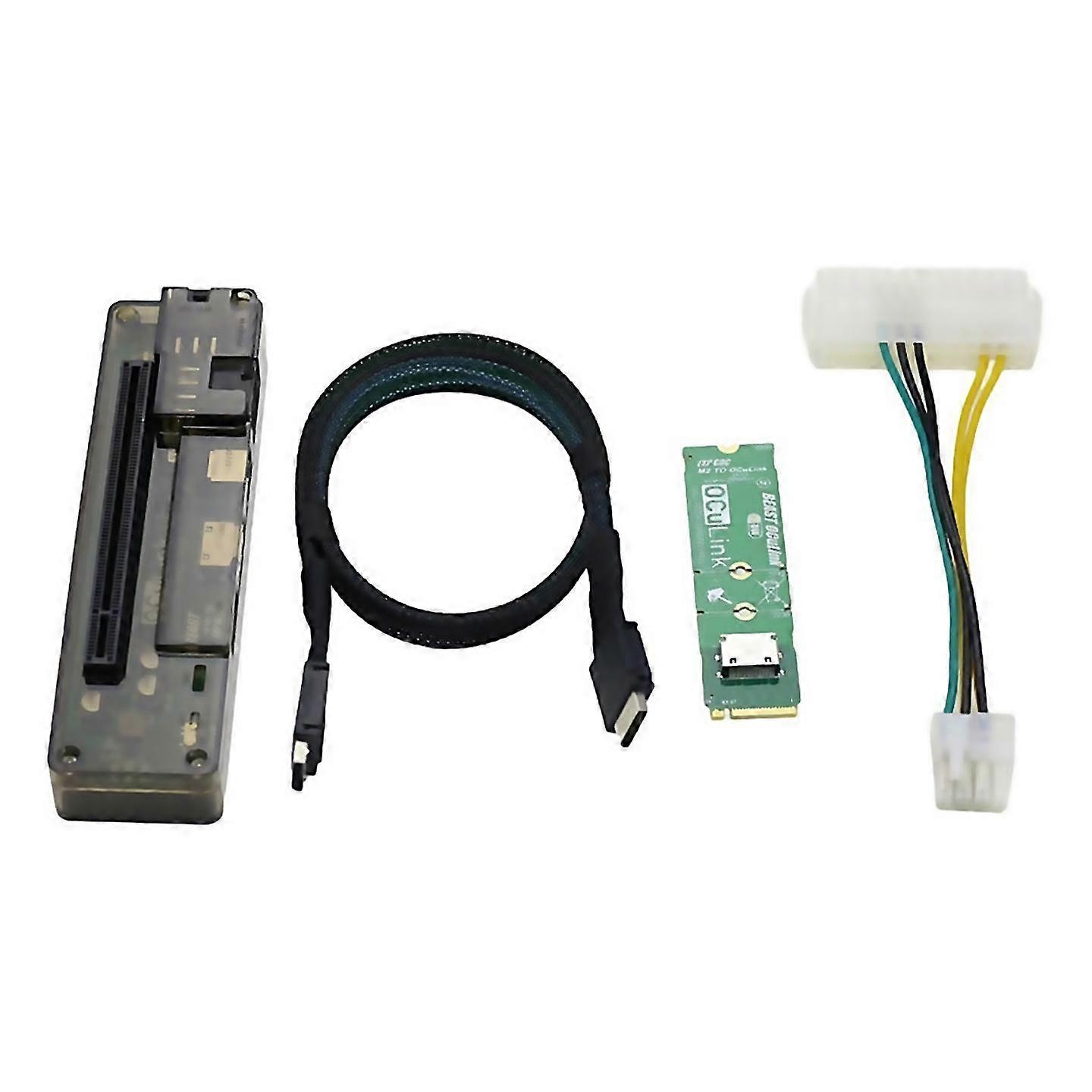 For m2 mkey to oculink adapter high speed gpu dock pcie 40