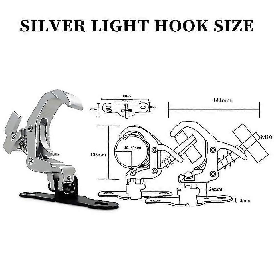 For light hook beam moving head light truss clip safety load 150kg