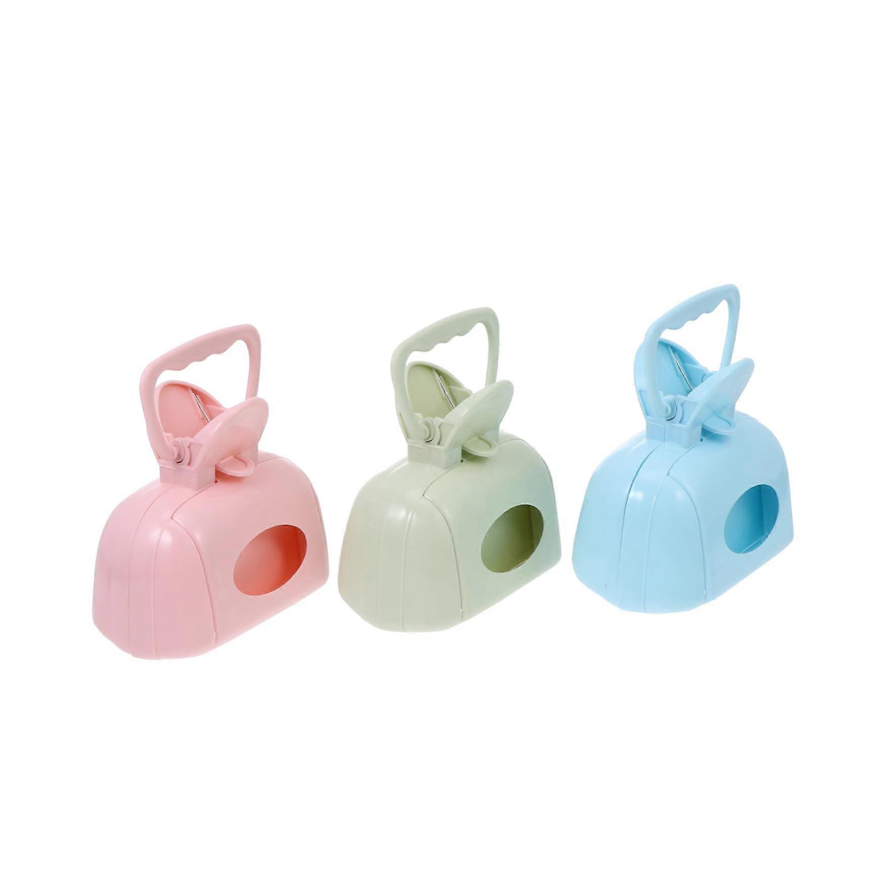 3pcs Dog Litter Picker Pet Poop Scooper Clip Outdoor Pet Litter Easy to Use Carry Accessories