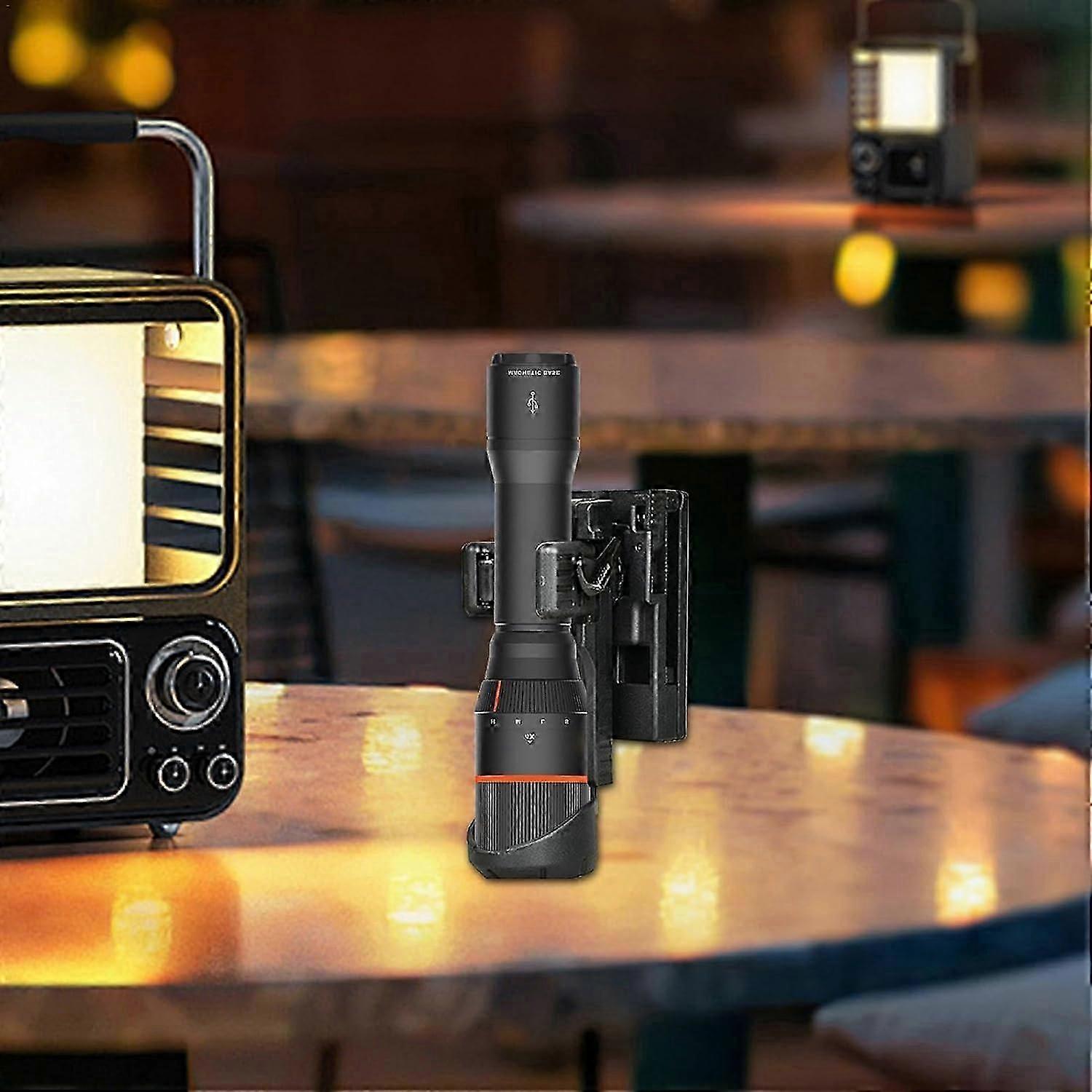 Flashlight belt holster Multi-function flashlight belt holder Flashlight carrying equipment Flashlight not included