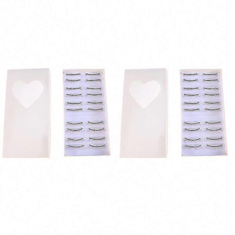 20 Pair Practice Eyelashes for Beginners - Reusable False Lashes for Training