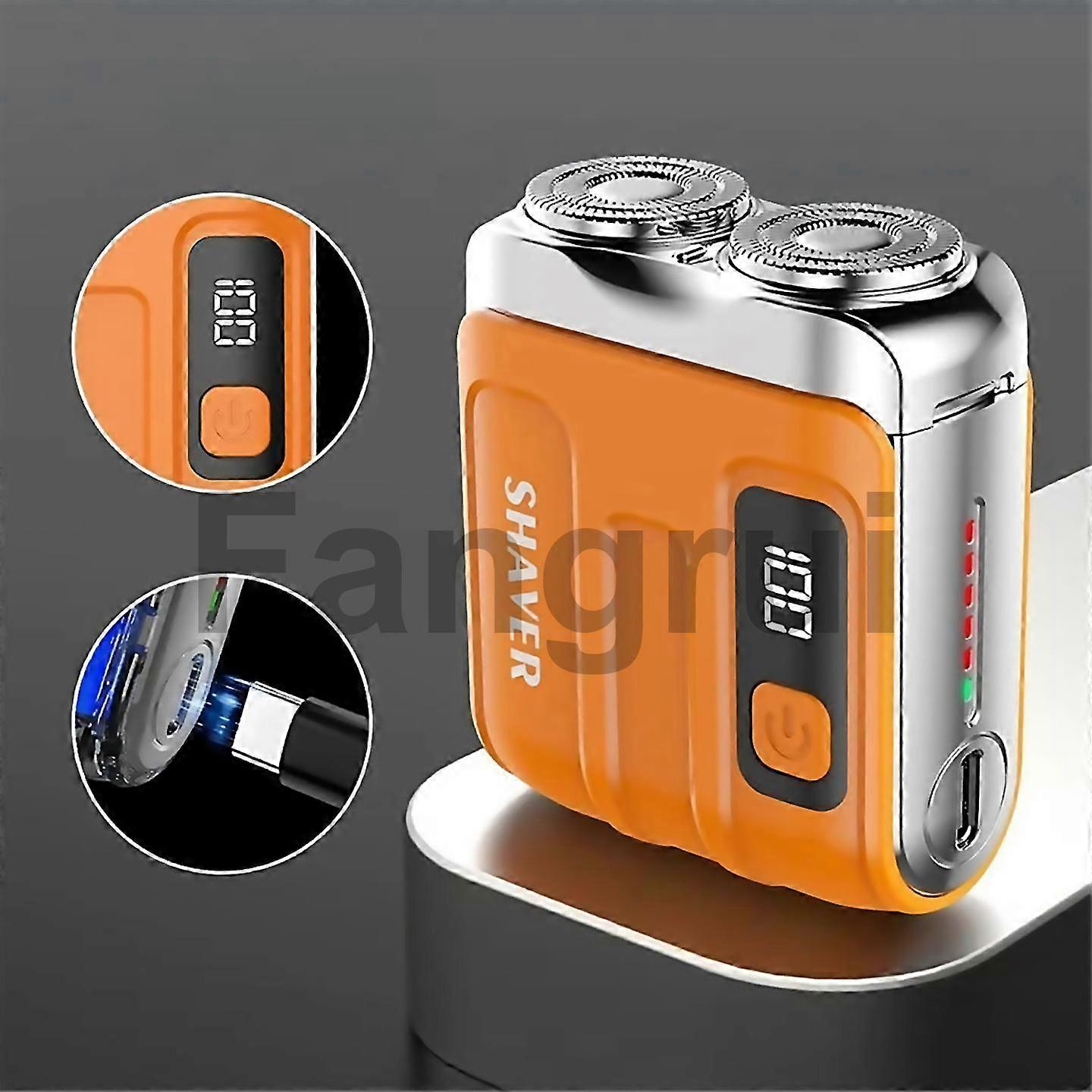 For Rechargeable Digital Display Shaver For Men Portable Powerful