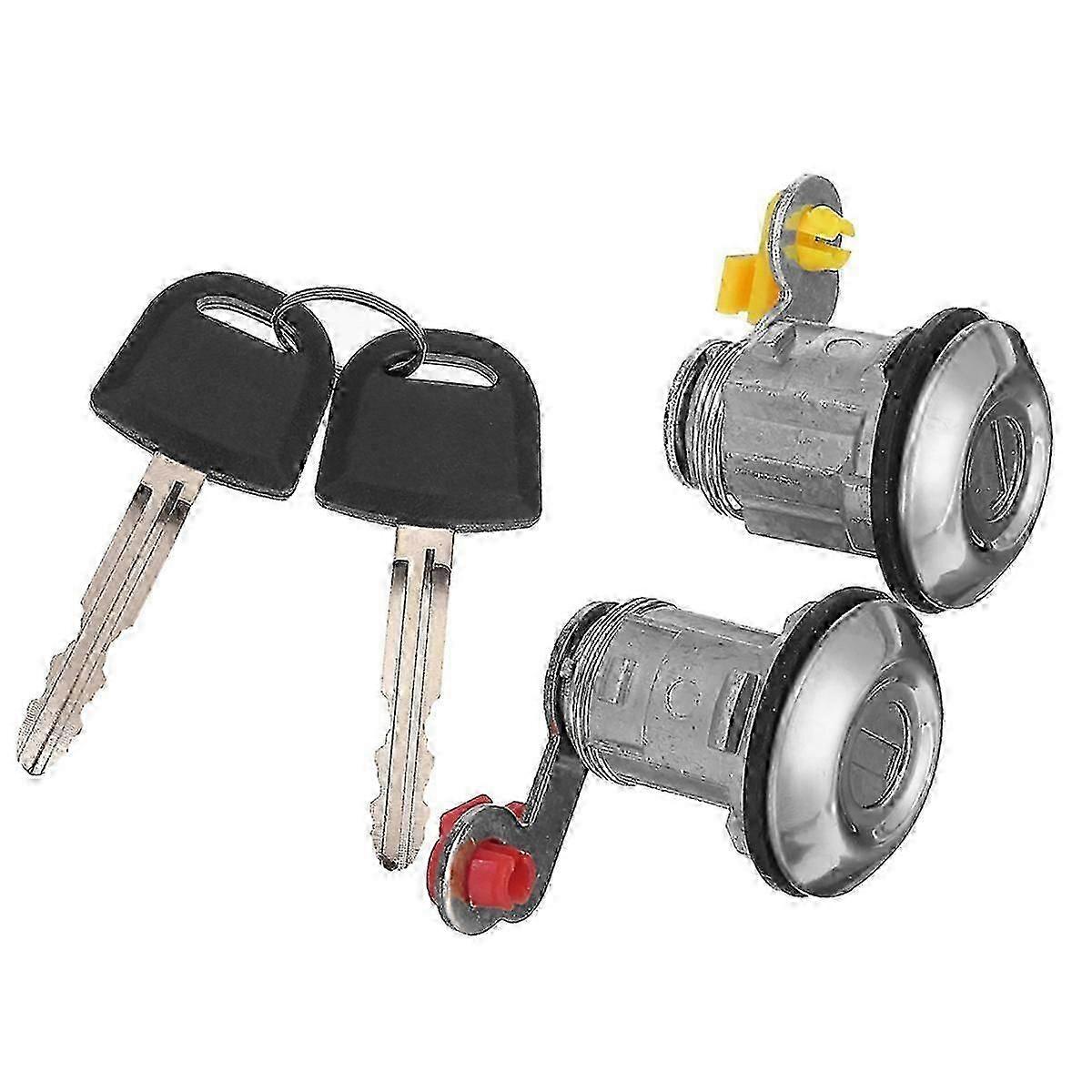 Mitsubishi L200 2001-2005 μπροστινά αριστερά δεξιά κλειδιά βαρελιών κλειδαριών πορτών YE05506A για το φορτηγό pickup