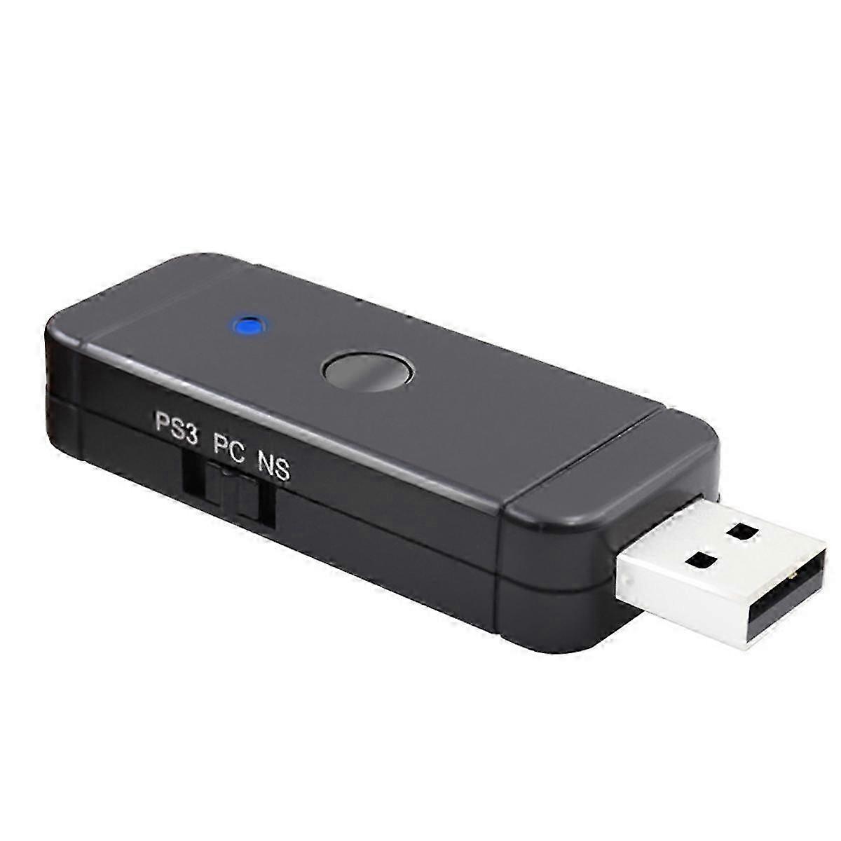 Wireless Bluetooth Gamepad Converter Adapter Suitable for USB Converter PS3 PC