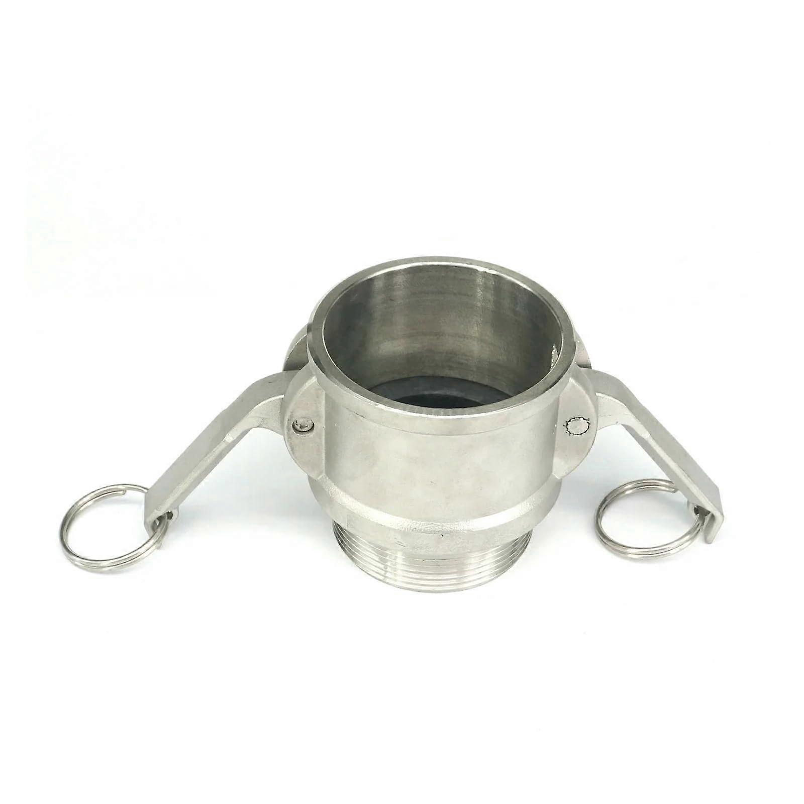 3' BSP Male Thread 304 Stainless Steel Type B Socket Camlock Fitting Cam and Groove Coupler Ref: 9879