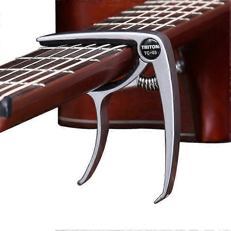 TRITON Quick Change Metal Guitar Clamp Akustisk Klassisk Gitarr Capo
