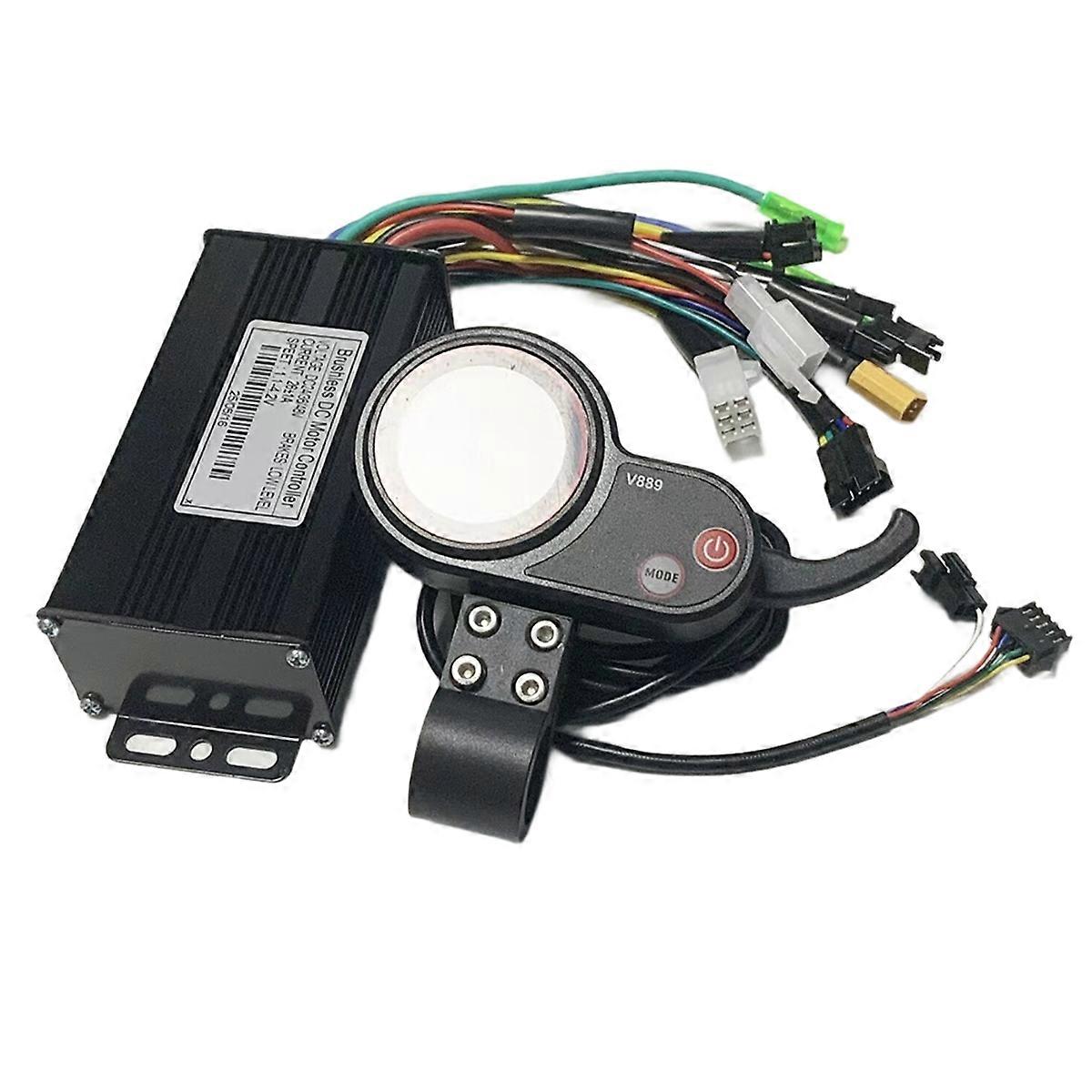 E-Bike 26A Sine Wave 3-Mode Controller with 24V 36V 48V Color Display
