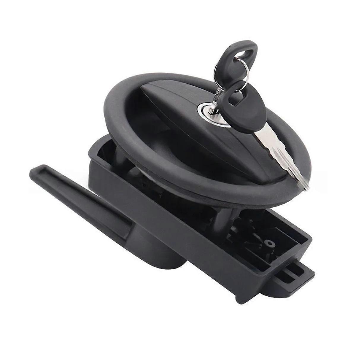 Circular RV Door Lock for Caravan Motorhome Complete Door Lock
