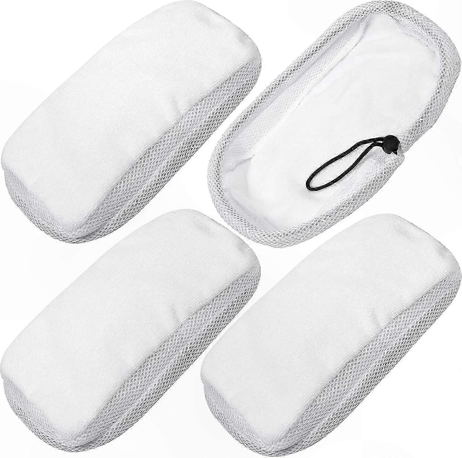 Microfiber Steam Cleaning Pads for 9-in-1 Mops, Compatible Floor Cleaning Cloths, Pack of 4