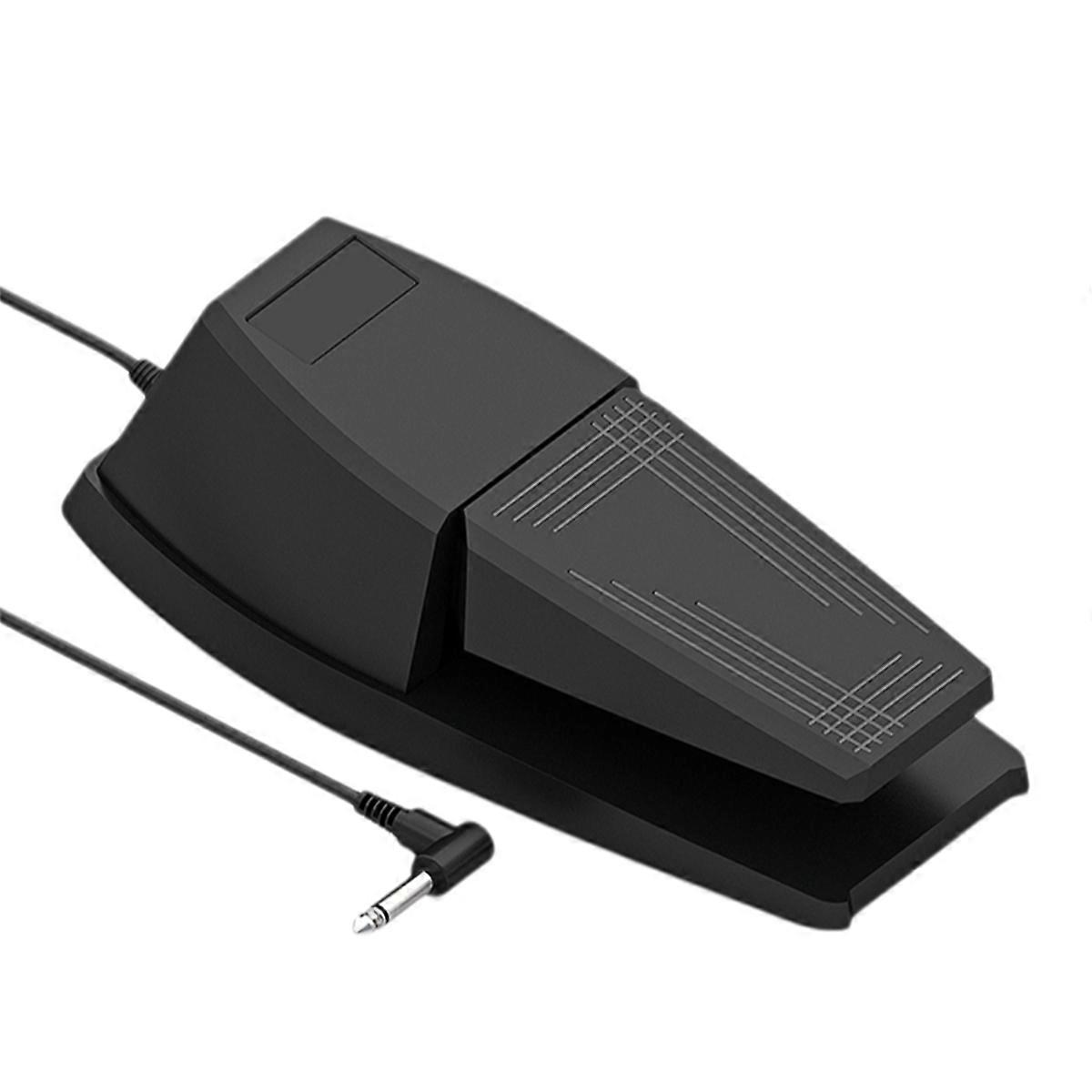 Sustain Pedal Universal Non-Slip Foot Pedal for Synthesizer Pianos and Keyboards