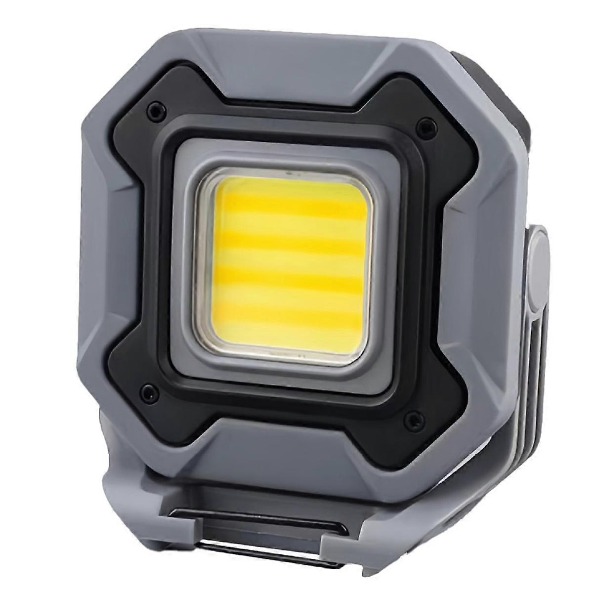 Mini Rechargeable Work Light, Super Bright COB Light with Magnet, Ideal for Outdoor Camping, Hiking, Emergency Use A
