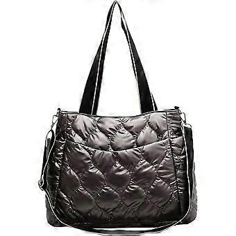 BIOSA gesteppte Umhängetasche für Damen, gesteppte Tasche aus Nylon mit großem Fassungsvermögen, Baumwolle