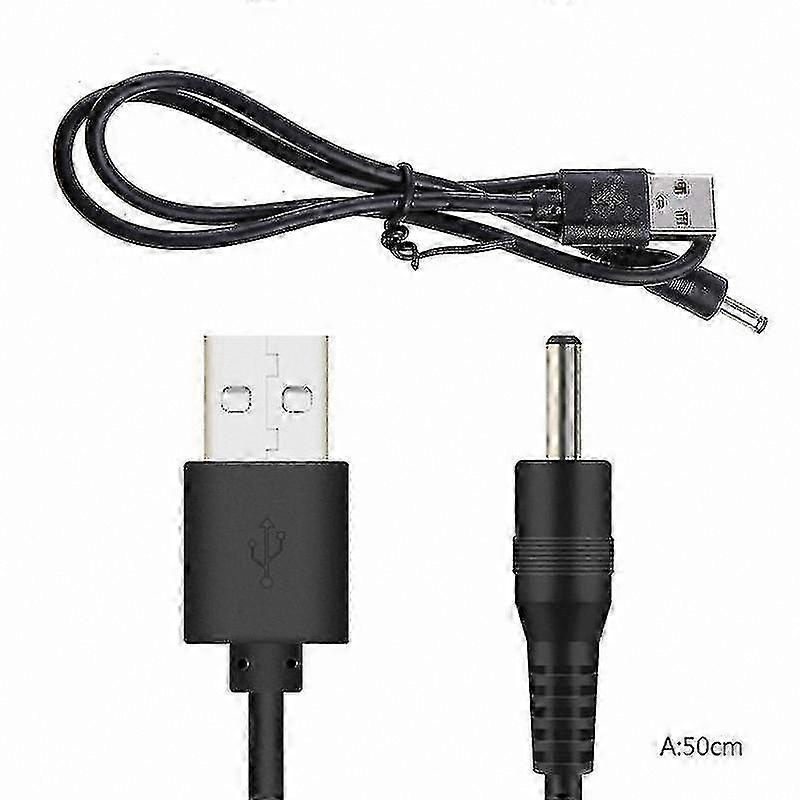 DC 3.5V USB Charging Cable for Facial Cleansing Devices, 100cm-Compatible with Multiple Models