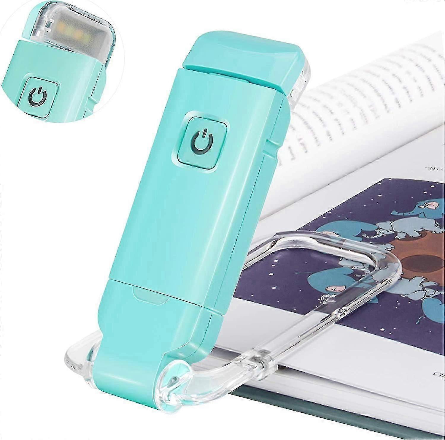 Book Reading Light Usb Rechargeable Bookmark Light. Led Clip On Book Lights Gift