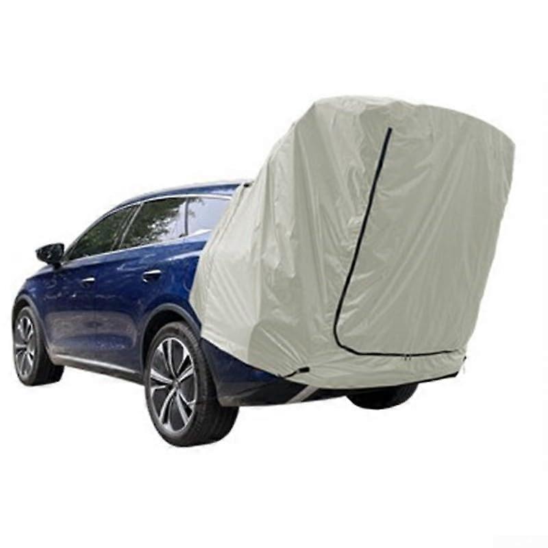 Car Awning Sun Shelter Portable SUV MPV Tent Tailgate Shade Canopy Fits SUVs MPVs Rear Hatch Shade Pole