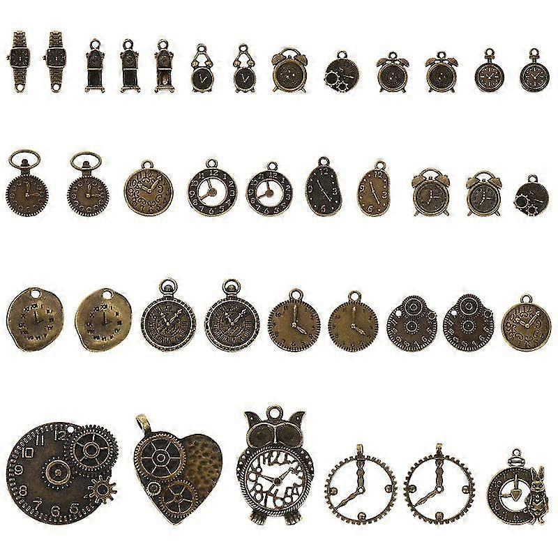 1set Watch Themed Charms