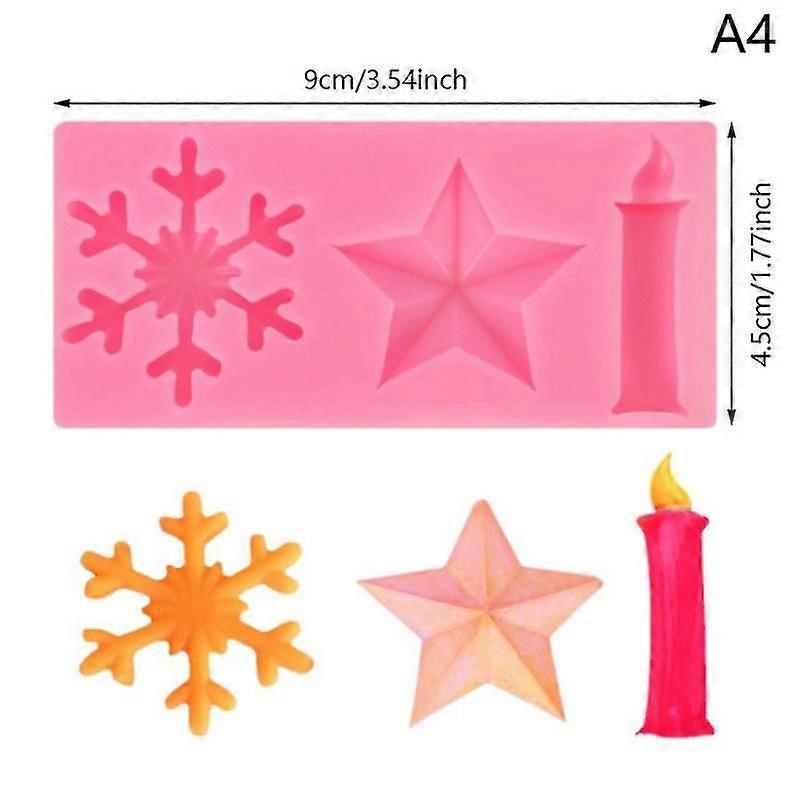 Cake Fondant Mold Mould 3d Chocolate Pastry Baking Silicone Decor Sugarcraft