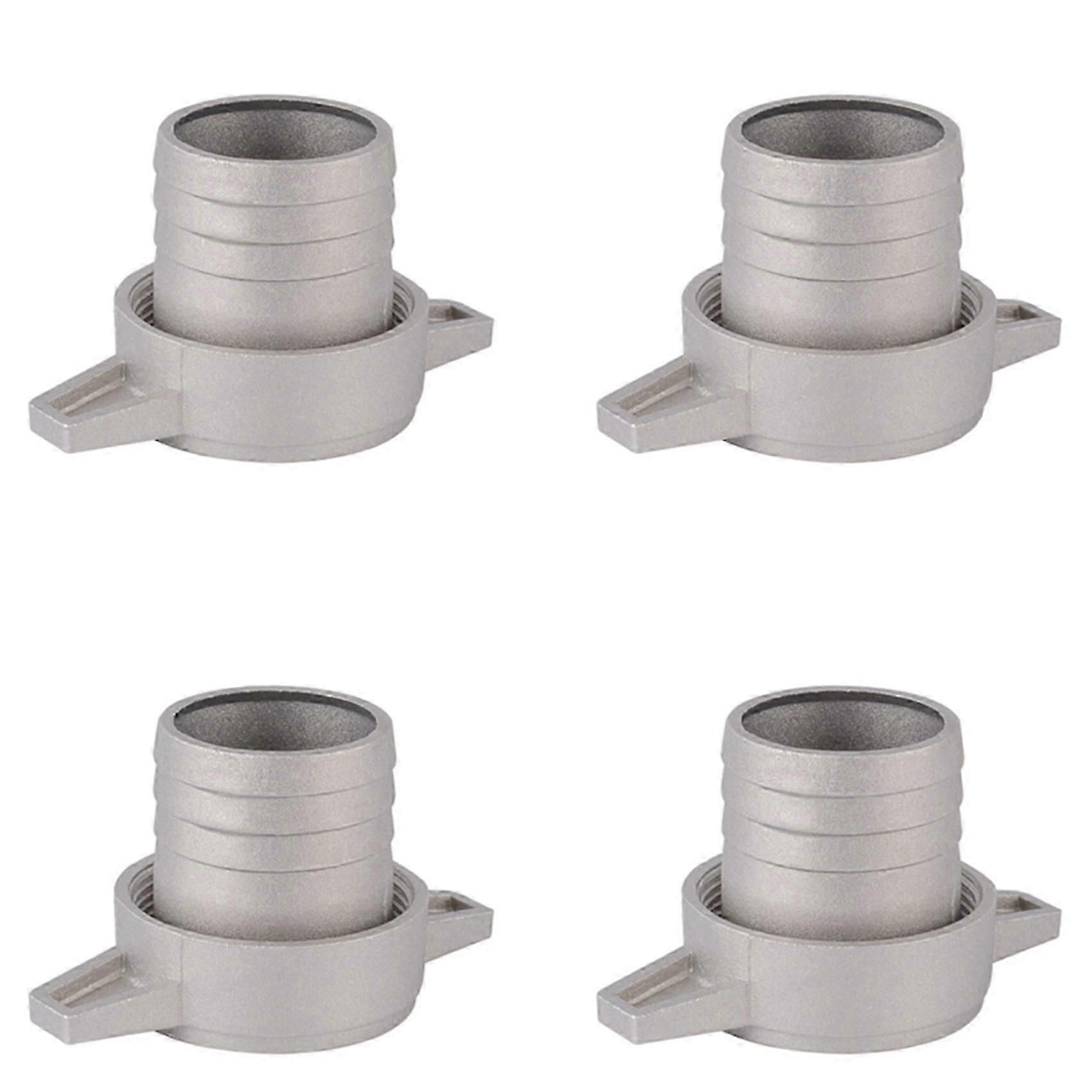 3X Raccordi per pompe dell'acqua Chiave di collegamento per tubi in alluminio da 2 pollici con guarnizione in gomma Connettore per pompa Pi
