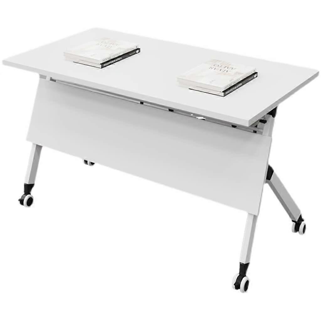 Foldable Flip  Training Table Modesty Panel Lockable Wheels Conference Rooms Classrooms Media Centers