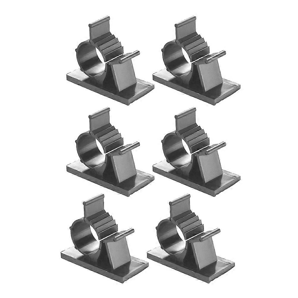 Adhesive Cable Clips 20Pcs Adjustable Size Wire Management Black Feature For Outdoor Use And General Users