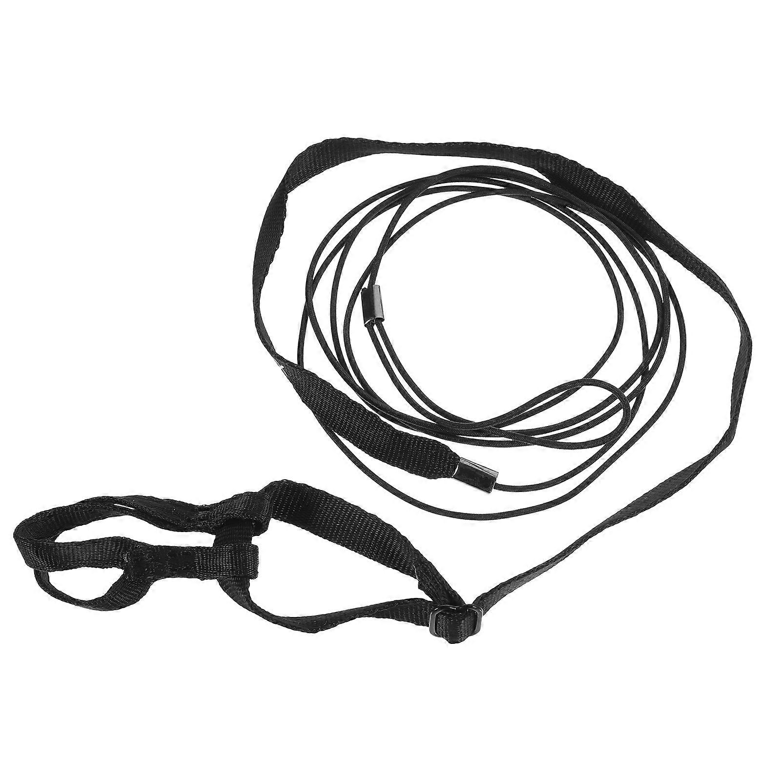 Bird Harness Leash for Parrot Outdoor Walking Adjustable Assorted Color for Pet Bird 1Set