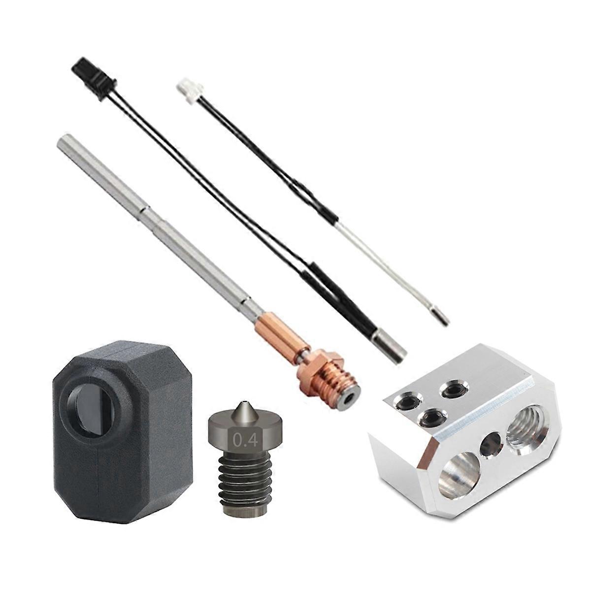 3d Printer with Heater Heating Block Nozzle Parts