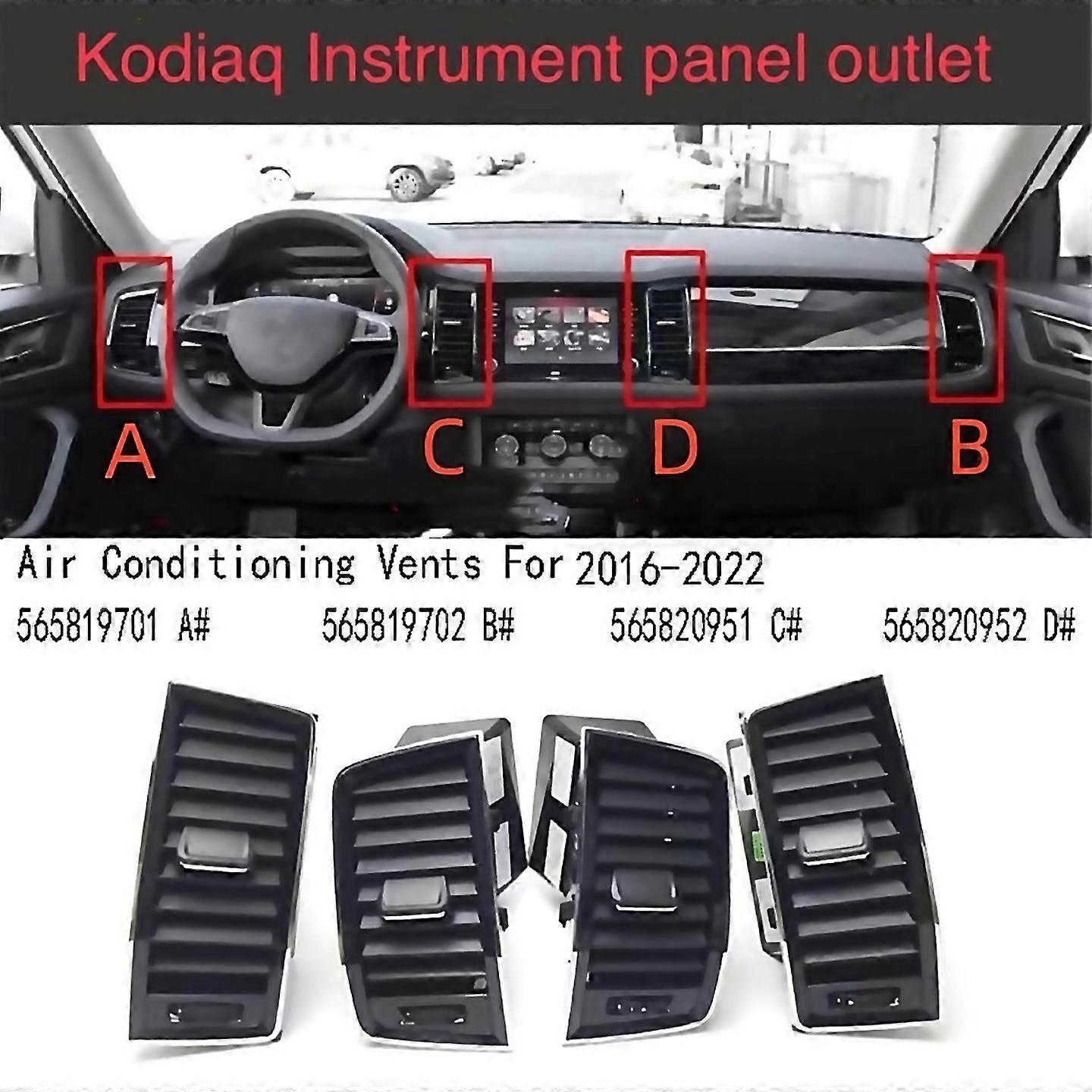 For Instrument Panel Air Conditioning Outlet For 20162022