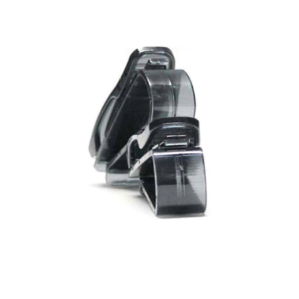 Sunshade Storage Clip for Car Glasses Holding 20Pcs Versatile Black Bracket