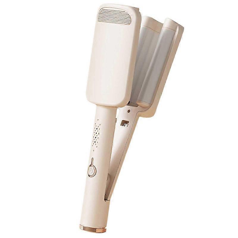 32mm elektrisk locktång,Automatiskt lammullslocklingverktyg,Långvarig fransk styling Deep Waver Curlingjärn för kvinnor Kvinna