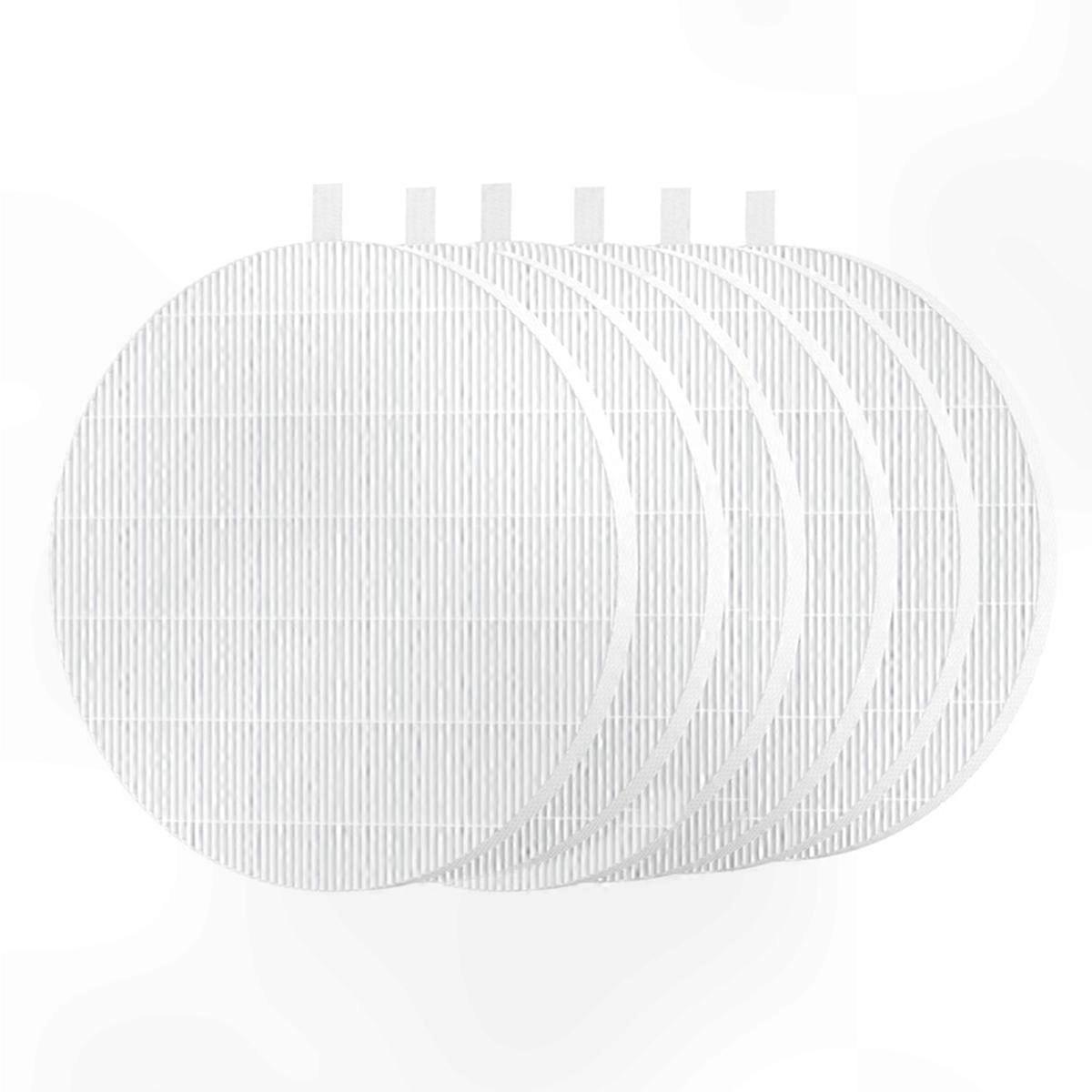 6-Pack Replacement Filters for Nail Drill Dust Collector System