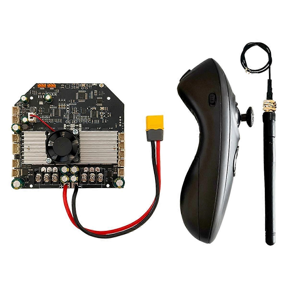 RXG10-TXG3 RC Bait Boat Remote Control Kit 8V 12V 24V Brushless High-Power Remote-Controlled for RC