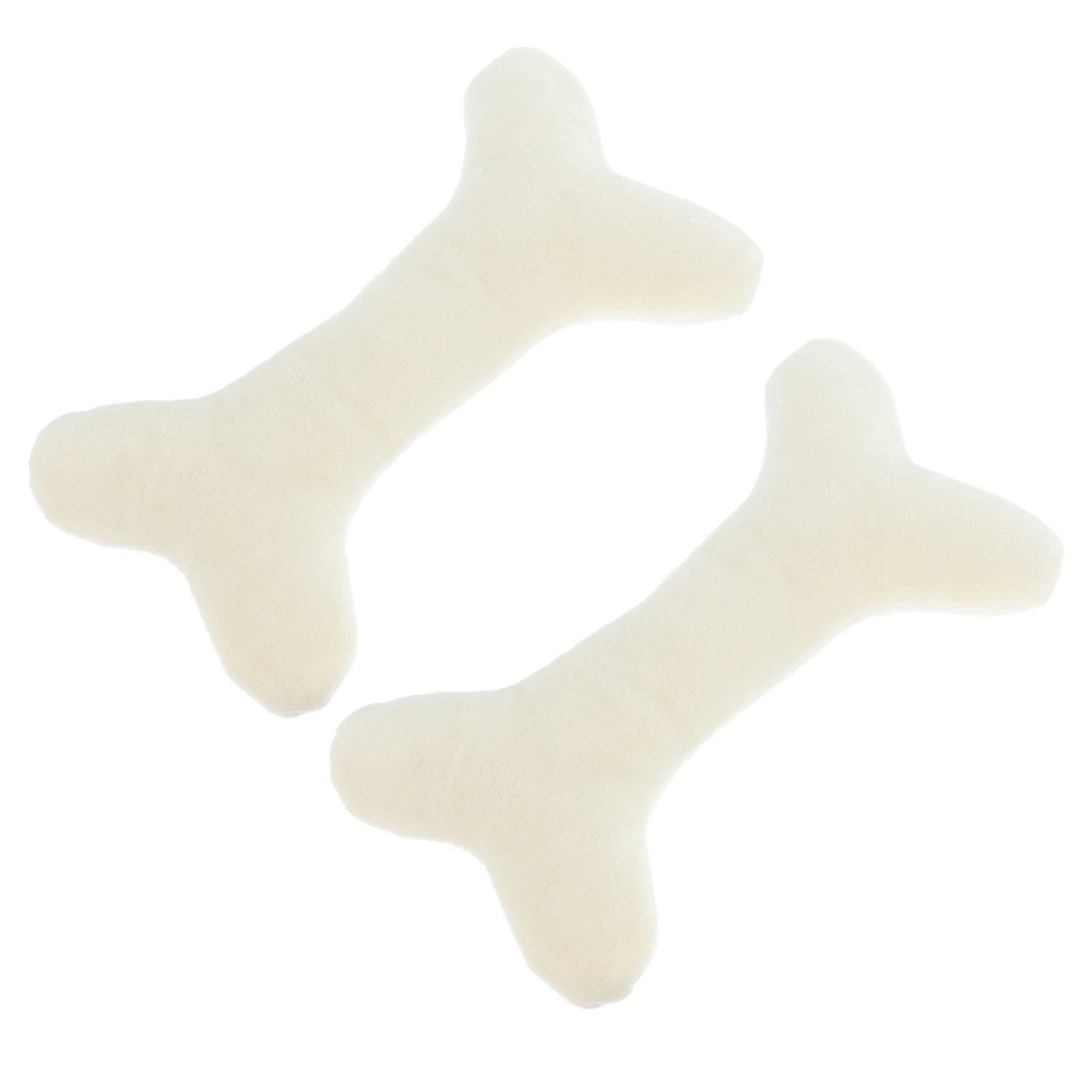 Plush Pillow Bone Shape Cushion for Relaxation Use 4Pcs Set