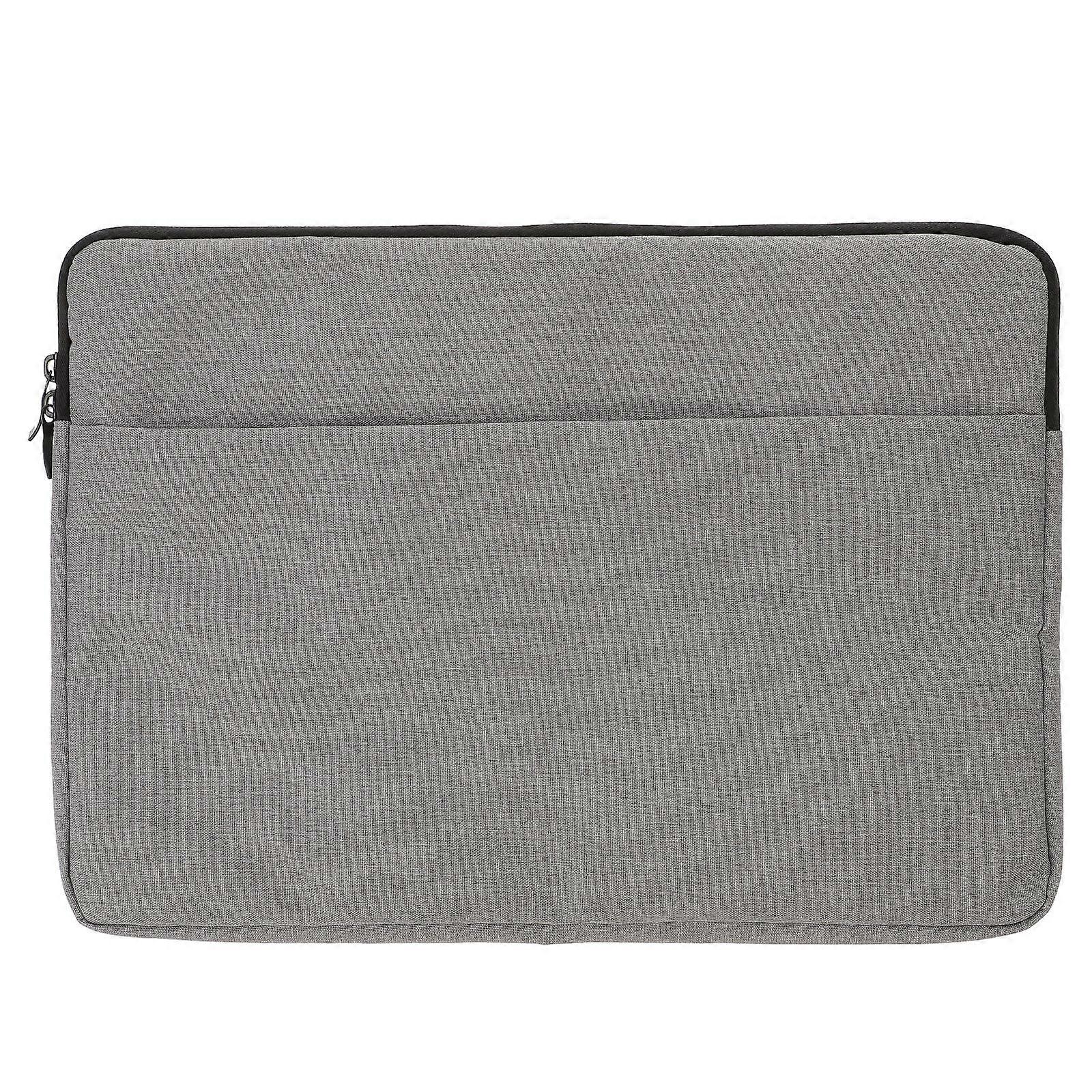 Laptop Sleeve Pen Notebook Protection Bag for Laptop Light Grey