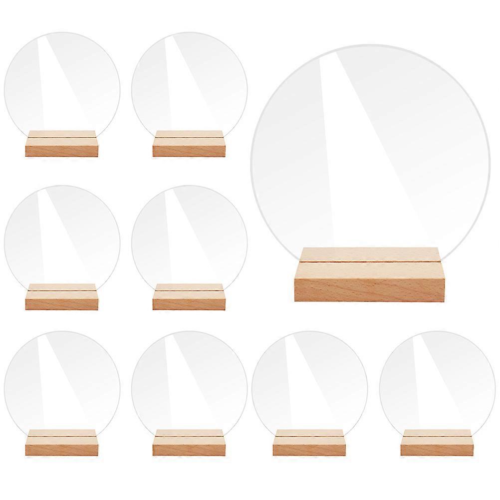 Acrylic Round Signs for Wedding Table Numbers Decor 20Pcs
