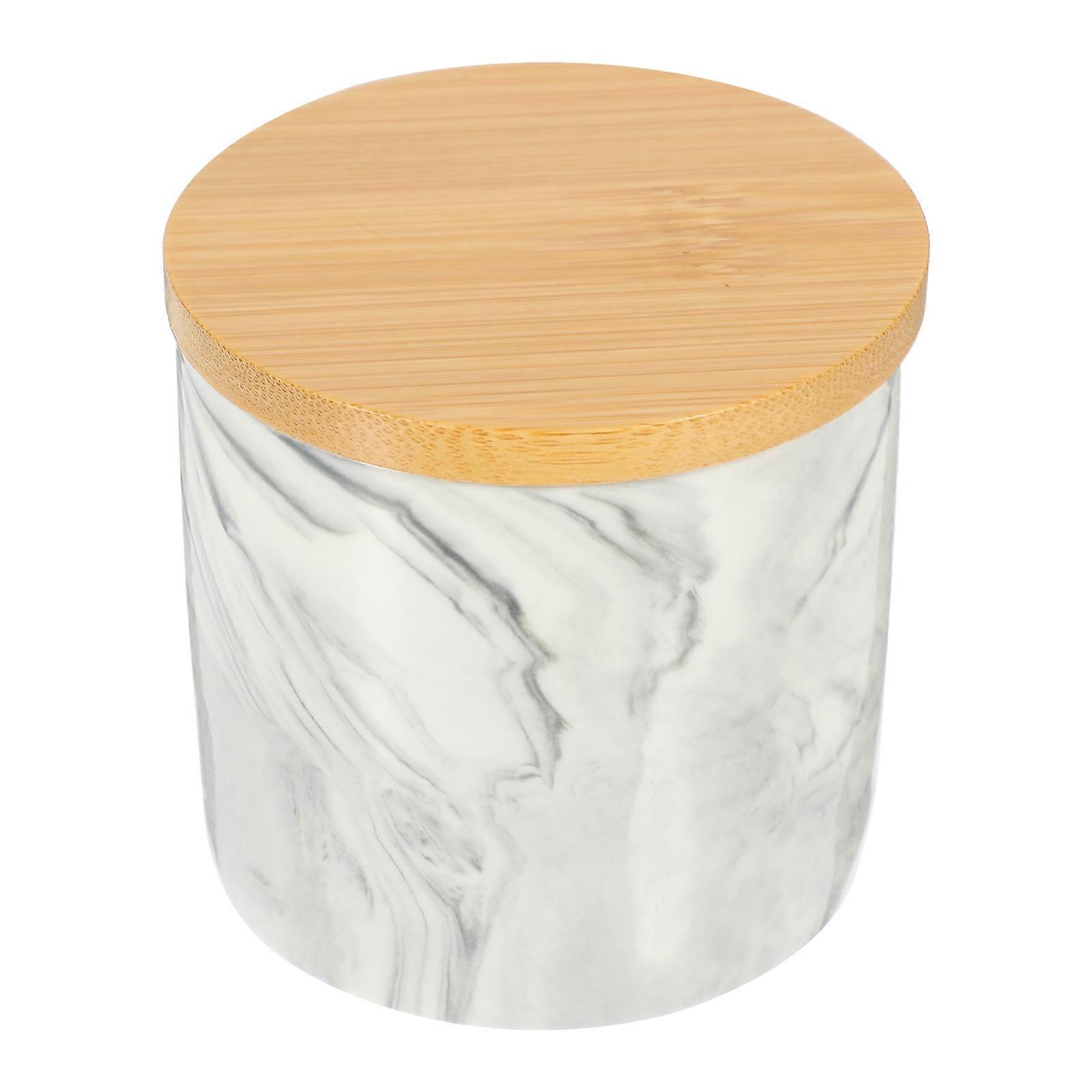Ceramic Container Salt Storage Containers For Kitchen Use 3.14X3.14X3.14in Air Isolation 1Pcs