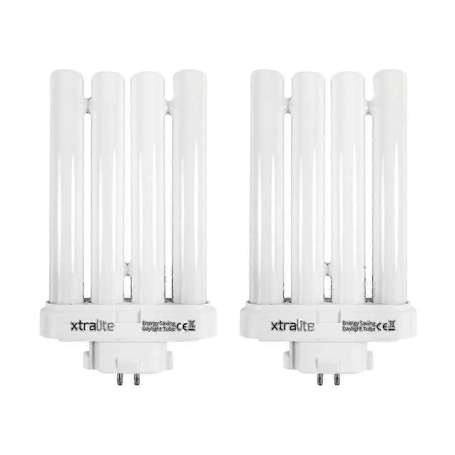 27w Daylight Replacement Bulb For High Vision Reading Lamps, 4 Pin Gx10q-4 Quad Tube (6500k) TW
