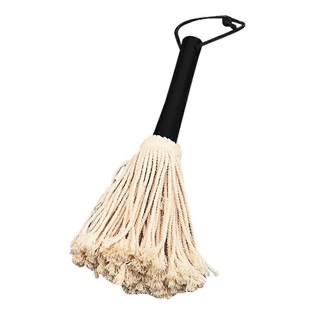 Wooden Handle Bbq Mop 3Pcs Perfect For Outdoor Lovers Roasting And Grilling Applications