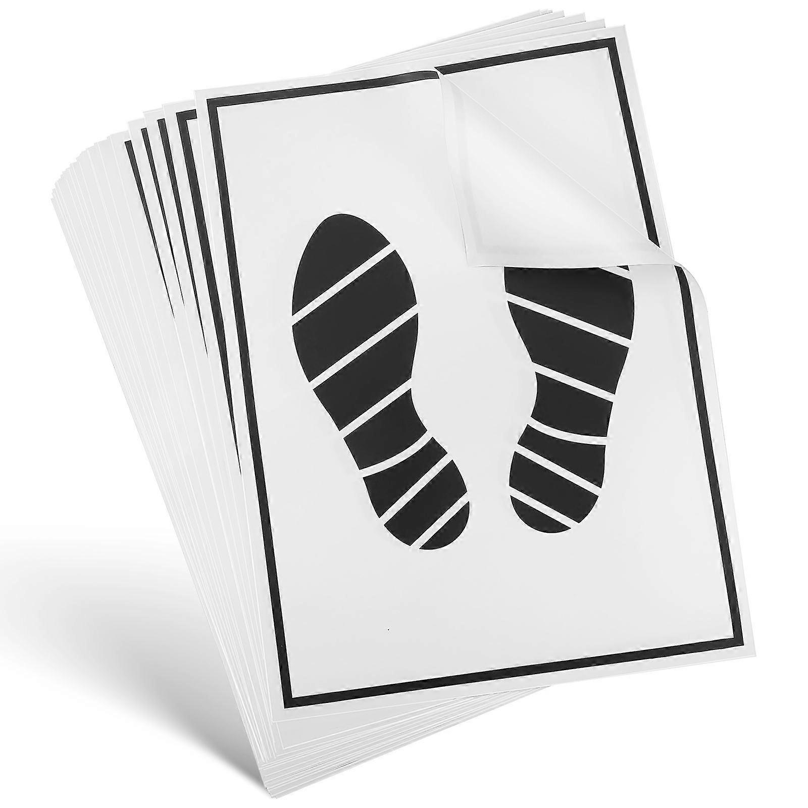 Disposable Foot Mats 100 Pcs Assorted Color Paper Floor Mats Wear-resistant Vehicle Daily Use Protection