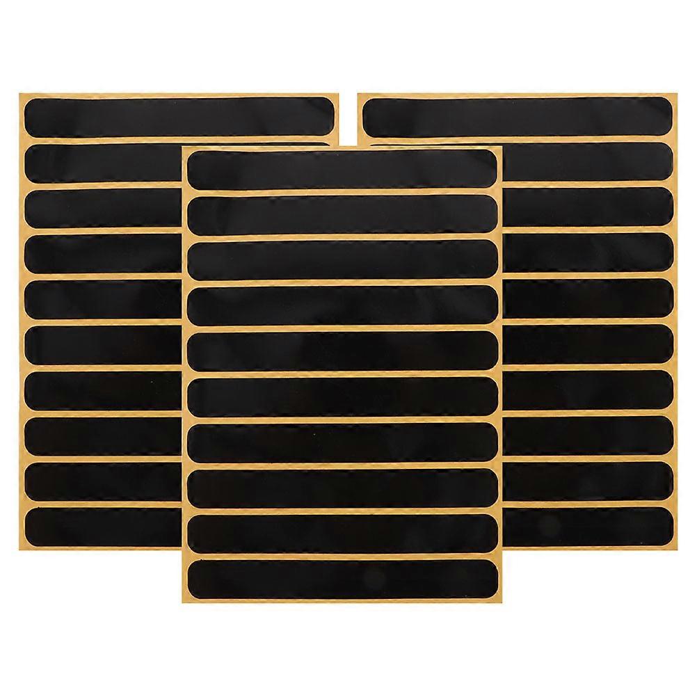 Night Visibility Reflective Stickers for Black Safety Decals 9Pcs