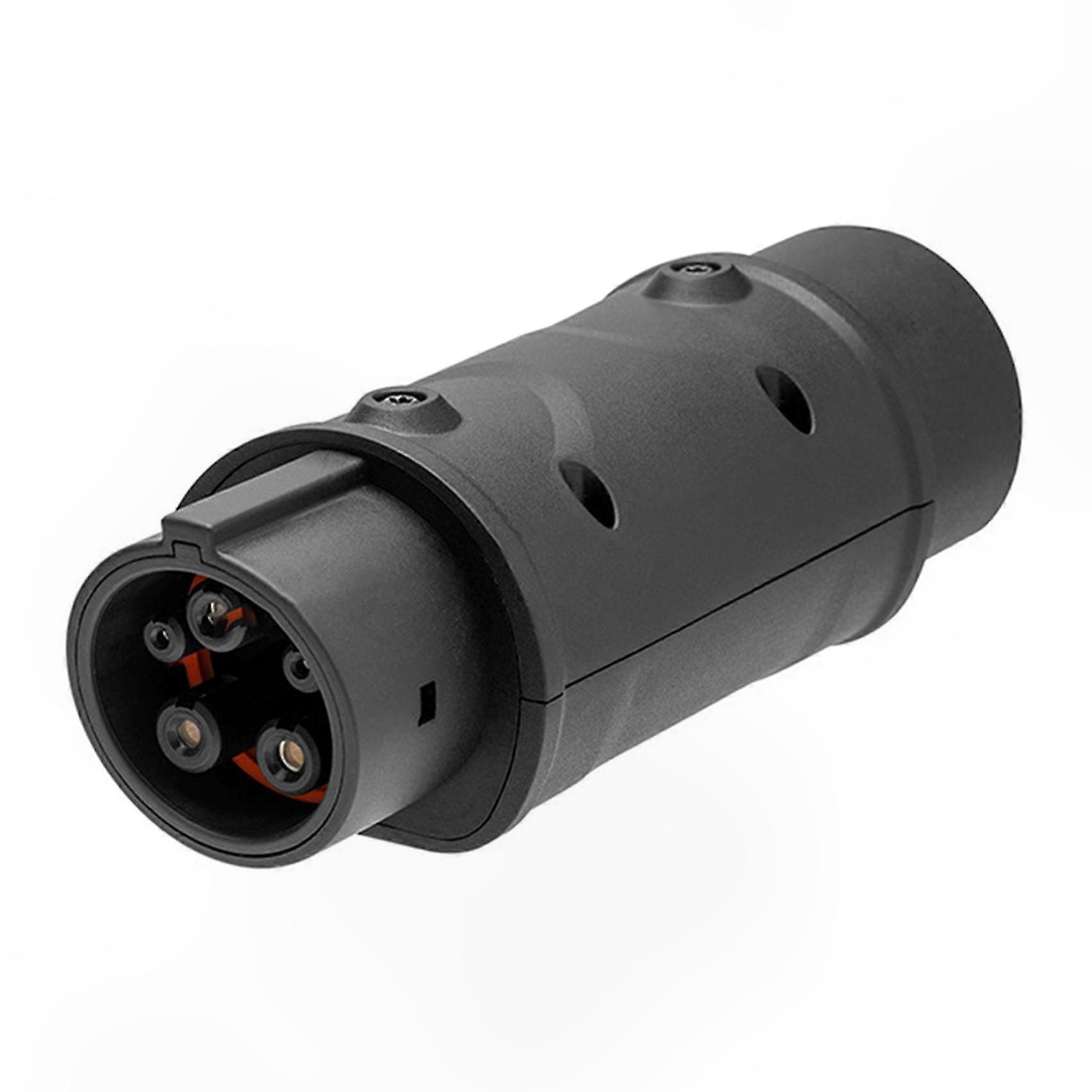 IEC 62196 Type 2 to J1772 Adapter for Electric Vehicle Charging Connector