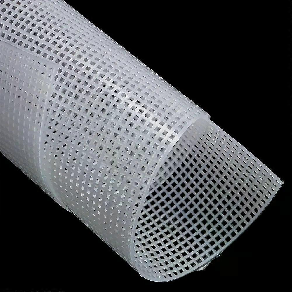 Plastic Mesh Cloth Bag Rug Thread Hook Craft Supplies DIY Handcraft Latch Hook Accessory Hook Crafts Durable Grid About 33*50CM