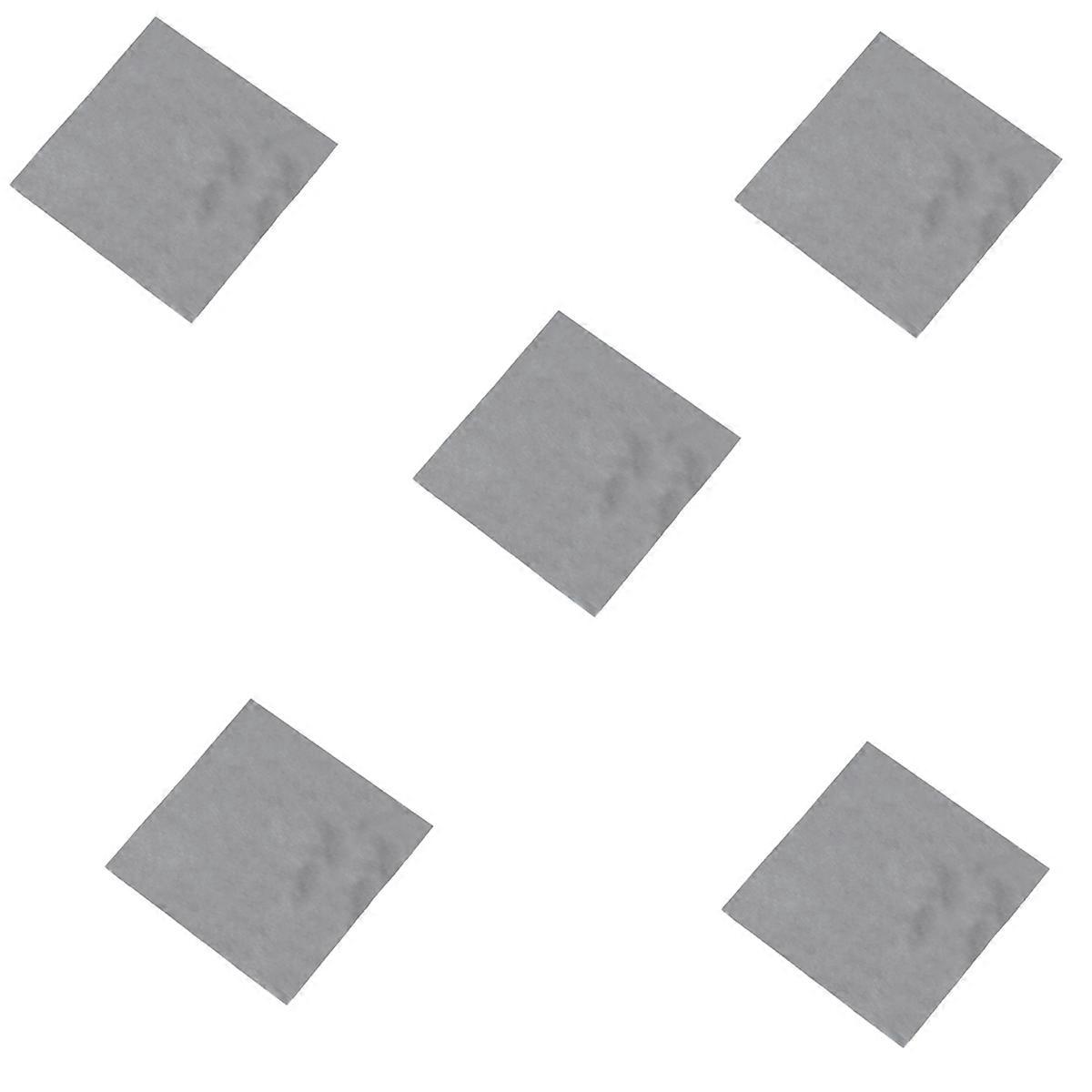 100pcs Sweets Candy Package Foil Paper Square (Silver)