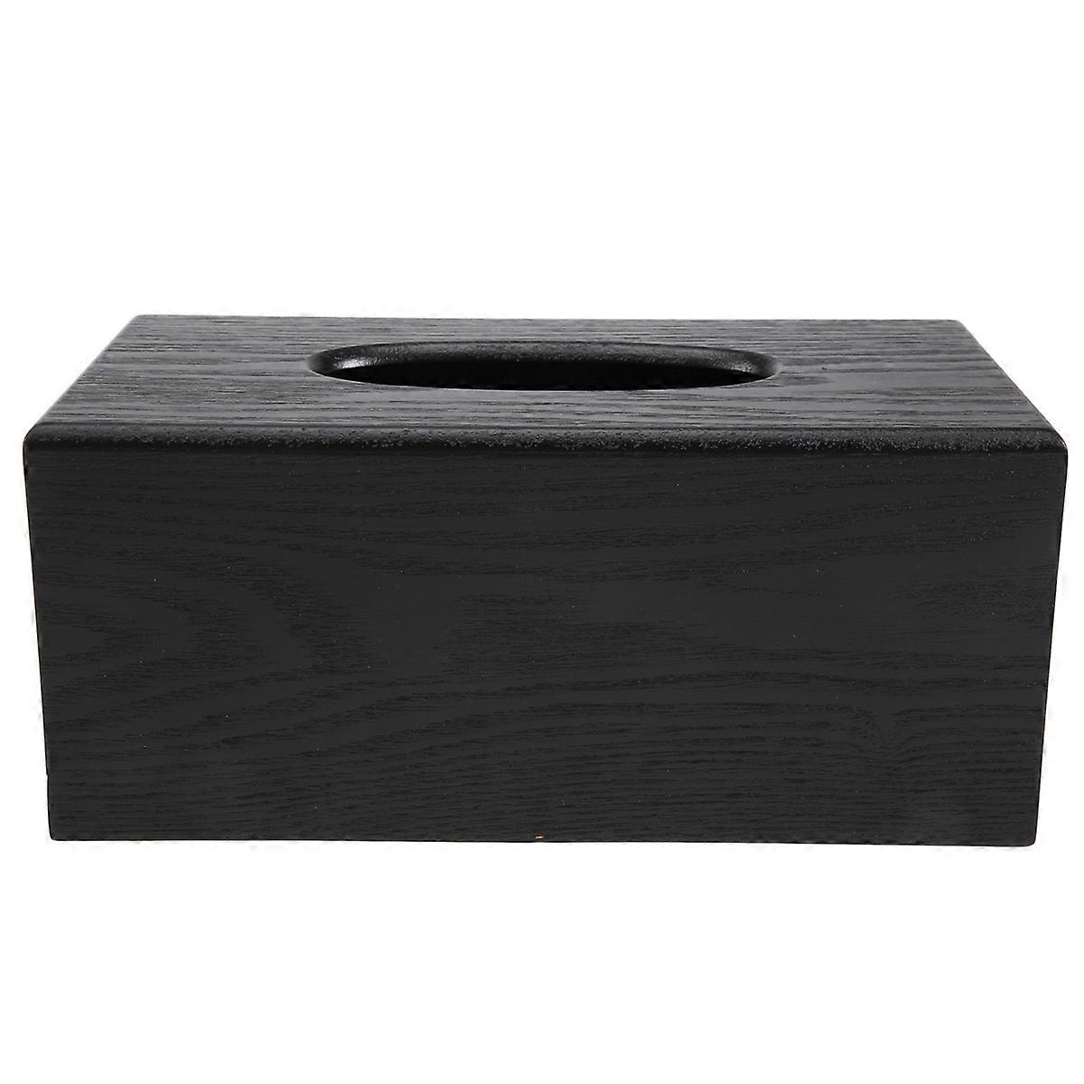 Tissue Box Wood Rectangular Tissue Box Natural Wood Tissue