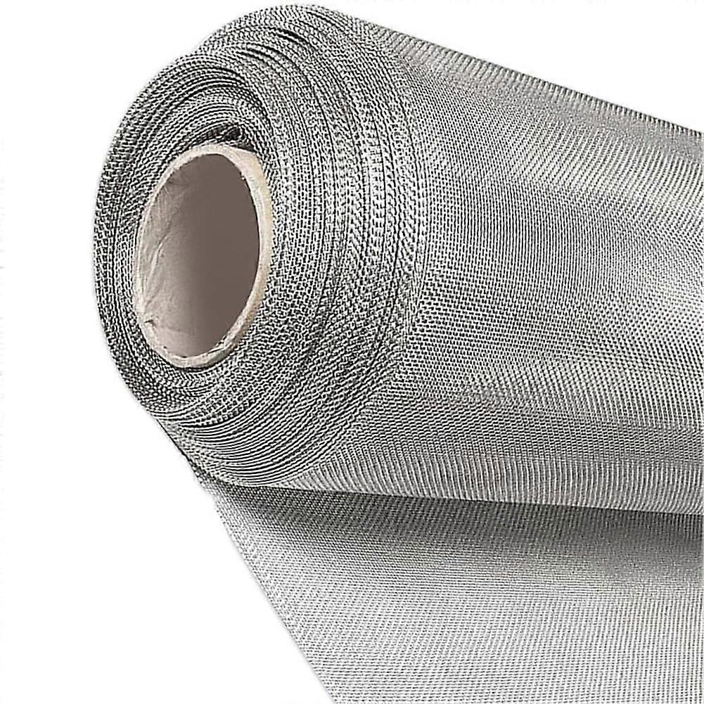 Stainless Steel Window Screen Mesh 31.5INx10FT, Ideal for Air Vent, Screen Door, and DIY Projects