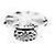 Bakeware Sets 1pc 6pcs/set Turntable Cake Decoration Accessories Set Rotating Cake Stand Tools Metal Stainless